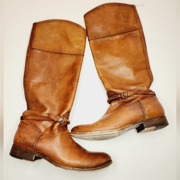 Frye Shoes - 🌸Frye | Knee Length‎ Leather Boots, size 8